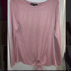 I.N.C pink shimmery top